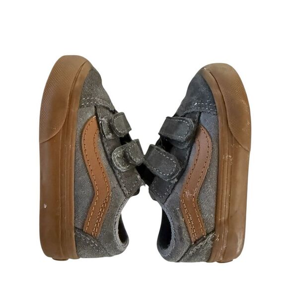 Vans Kids Sneakers in Gray and Brown - Picture 3 of 6
